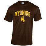 Wyoming Cowboys Traditional Tee - Brown