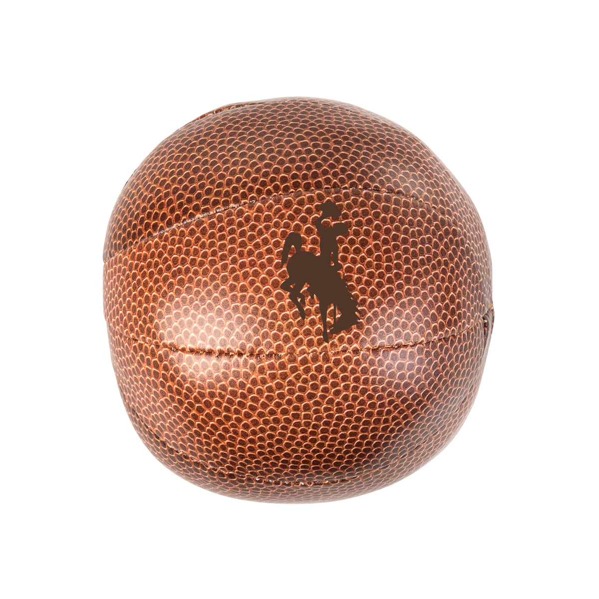 Wyoming Cowboys Micro Plush Basketball - Brown