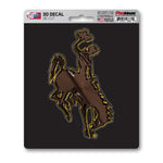 Wyoming Cowboys B/h 3D Decal - Brown/Gold