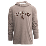 Wyoming Cowboys Boulevard L/S Hoody - Walnut