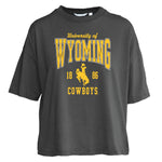 Wyoming Cowboys Women's Boardwalk S/S Tee - Black
