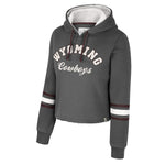 Wyoming Cowboys Women's Meet and Greet Hoodie- Grey