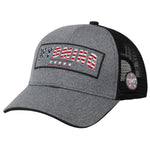 Wyoming Cowboys OHT AEC Adjustable Hat- Grey/Black