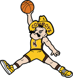 Wyoming Cowboys 6in. Pistol Pete Sport Specific Decal- Basketball