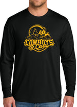 Wyoming Cowboys Cowboys & Coal L/S Tee - Black