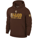 Wyoming Cowboys Be Good Do Good Hooded Sweatshirt - Brown