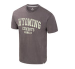 Wyoming Cowboys 1886 Maui S/S Tee - Charcoal