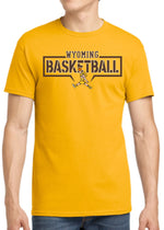 Wyoming Cowboys 2026 Gold Sports Specific S/S Tee - Basketball