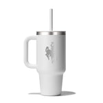 Wyoming Cowboys 32oz Hydro Flask Tumbler - White