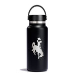 Wyoming Cowboys 32oz Wide Mouth Hydro Flask - Black
