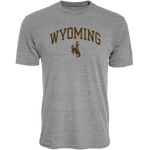 Wyoming Cowboys B/H Arch S/S Tee - Heather