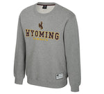 Wyoming Cowboys B/H Chef Crewneck Sweatshirt - Grey