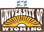 Wyoming Cowboys B/H Day Dreamer Decal - Brown/Gold