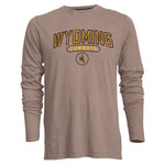 Wyoming Cowboys B/H Guru L/S Tee - Walnut