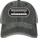 Wyoming Cowboys Felt Adjustable Hat - Black/Grey