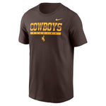 Wyoming Cowboys Nike Legend S/S Tee - Brown