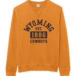 Wyoming Cowboys Ouray 1886 Crewneck Sweatshirt - Gold