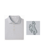 Wyoming Cowboys Peter Millar Polo - British Grey
