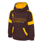 Wyoming Cowboys Toddler Bandit Hooded Sweatshirt - Brown/Gold
