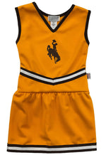 Wyoming Cowboys Toddler Cheer Dress - Gold/Brown