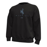 Wyoming Cowboys Under Armour Icon Crewneck - Federal Tan