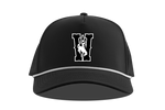 Wyoming Cowboys PVC W Adjustable Hat - Black/White