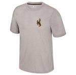 Wyoming Cowboys Waterbase S/S Tee - Grey