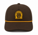 Wyoming Cowboys Waveline Wrangler Adjustable Hat - Brown
