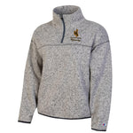 Wyoming Cowboys Women's Artic 1/4 Zip Jacket - Charcoal