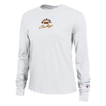 Wyoming Cowboys Women's Core L/S Tee - White