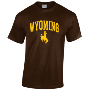 Wyoming Cowboys Men's T-Shirts and Tanks | Brown and Gold Ou