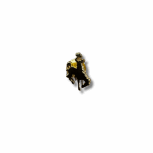 Wyoming Cowboys Bucking Horse Metal Lapel Pin - Gold