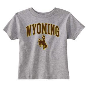 wyoming cowboys toddler/infant traditional tee