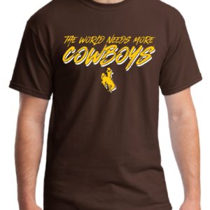 Wyoming Cowboys Men's T-Shirts and Tanks | Brown and Gold Outlet