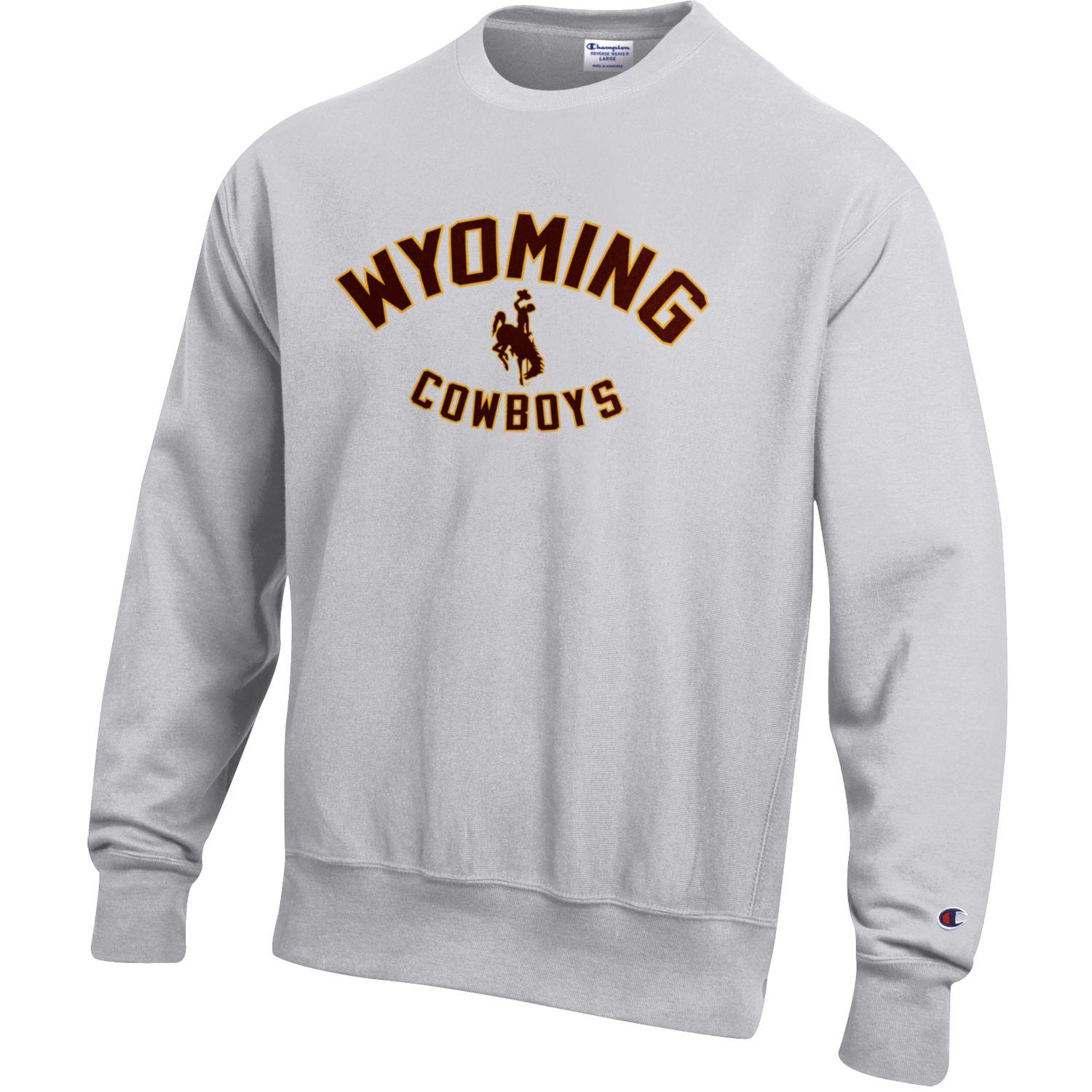 Wyoming Cowboys Vneck Pullover - Brown/Gold