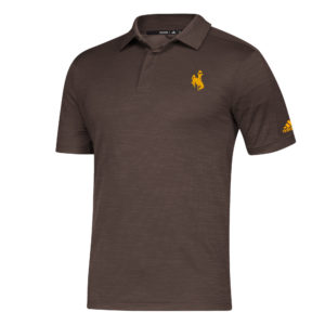 wyoming cowboys adidas polo