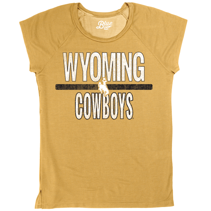 university gold shirt womens