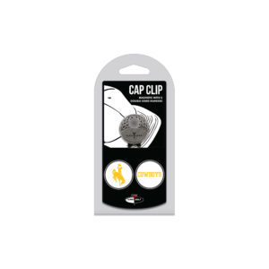 package of metal golf cap clip that holds golf ball marker