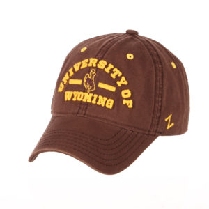 wyoming cowboys adjustable hat