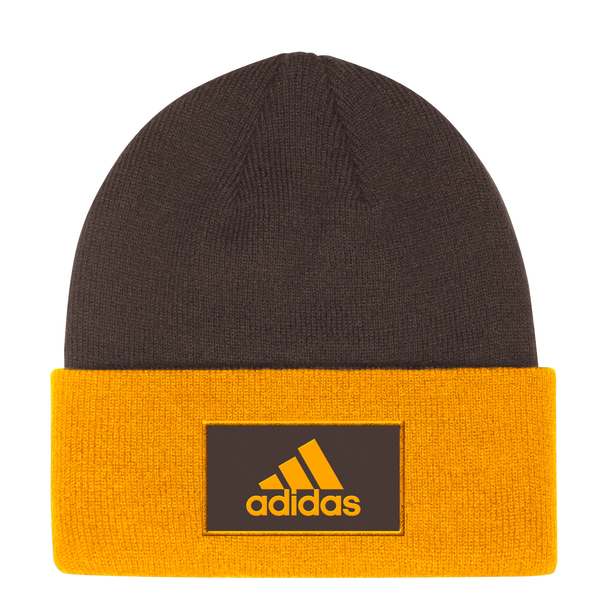 adidas yellow beanie