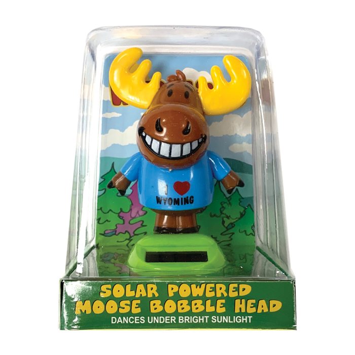 wyoming solar powered moose bobble head University of Wyoming Clothing Brown and Gold