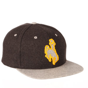 wyoming cowboys flat bill adjustable hat