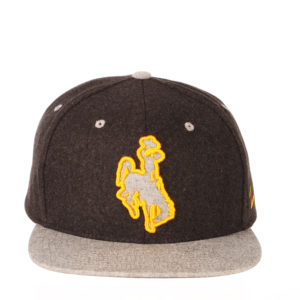 wyoming cowboys flat bill adjustable hat