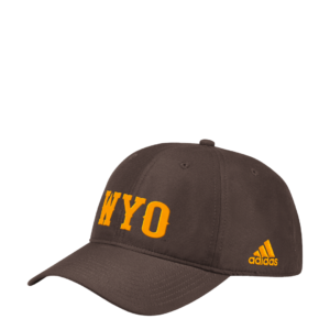 wyoming cowboys adidas adjustable hat