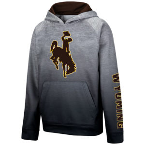 wyoming cowboys youth hoodie