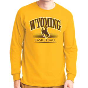 wyoming cowboys basketball long sleeve tee | University of Wyoming ...