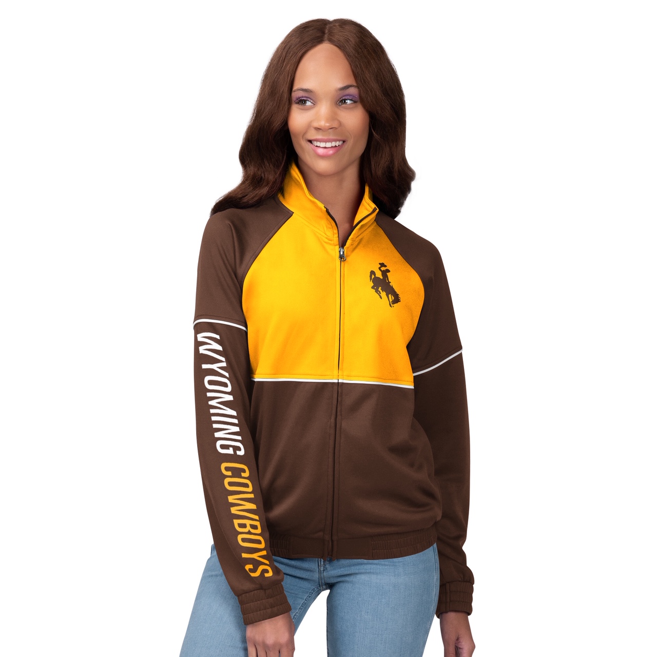 wyoming cowboys women's full zip jacket, University of Wyoming Clothing