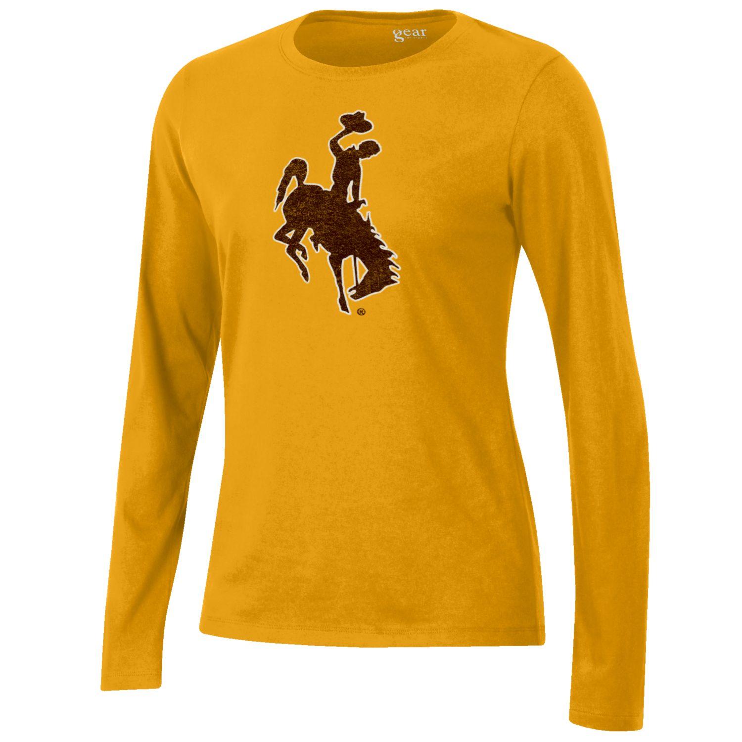 Wyoming Cowboys Womens Long Sleeve Tee University Of Wyoming