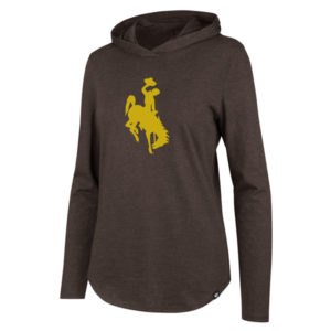 wyoming cowboys women's hoodie