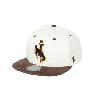 wyoming cowboys flat bill adjustable hat